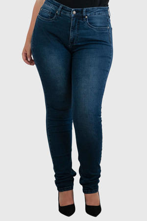 high waist slim fit jeans IRI smoky blue
