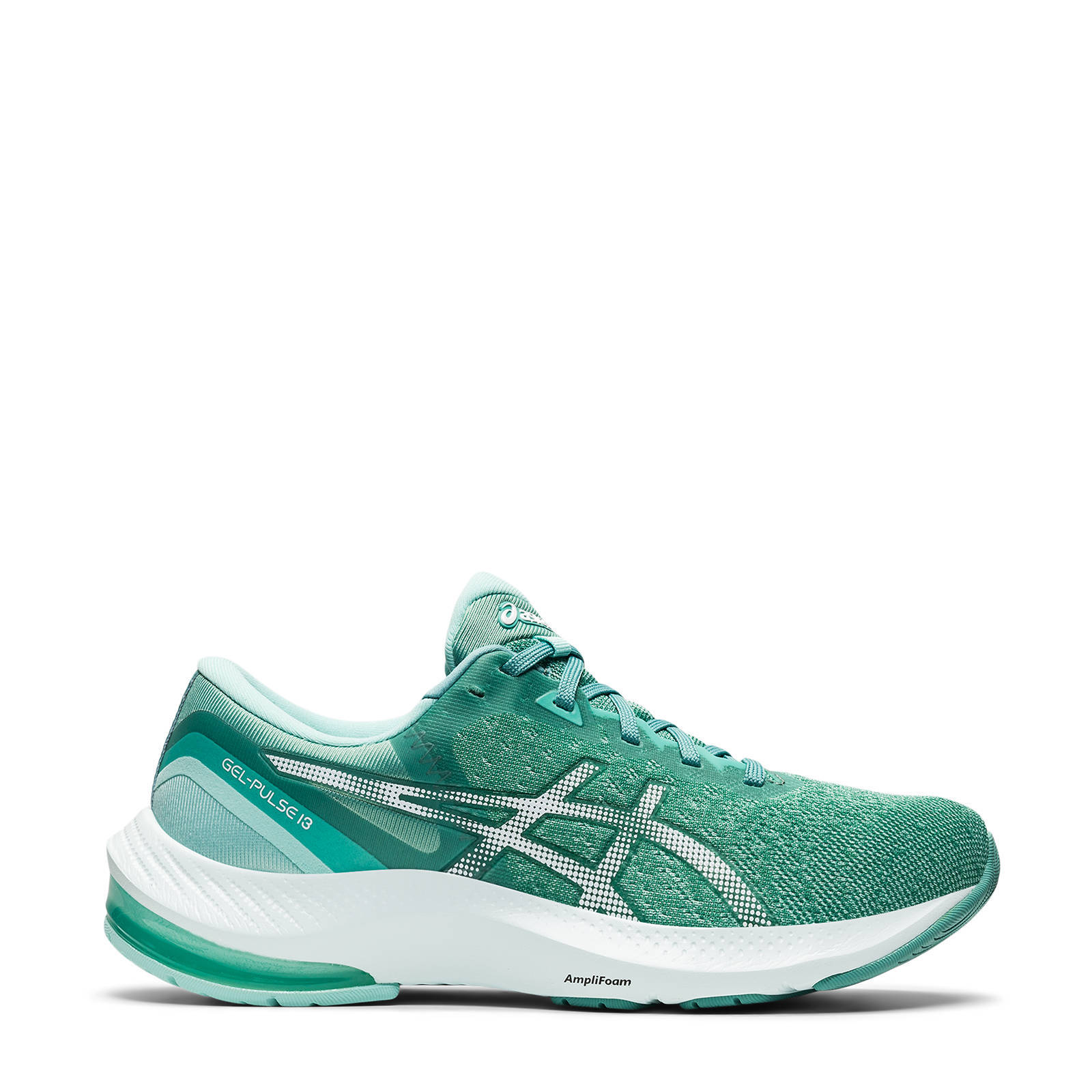 ASICS Gel-Pulse 13 hardloopschoenen groen/zit | wehkamp