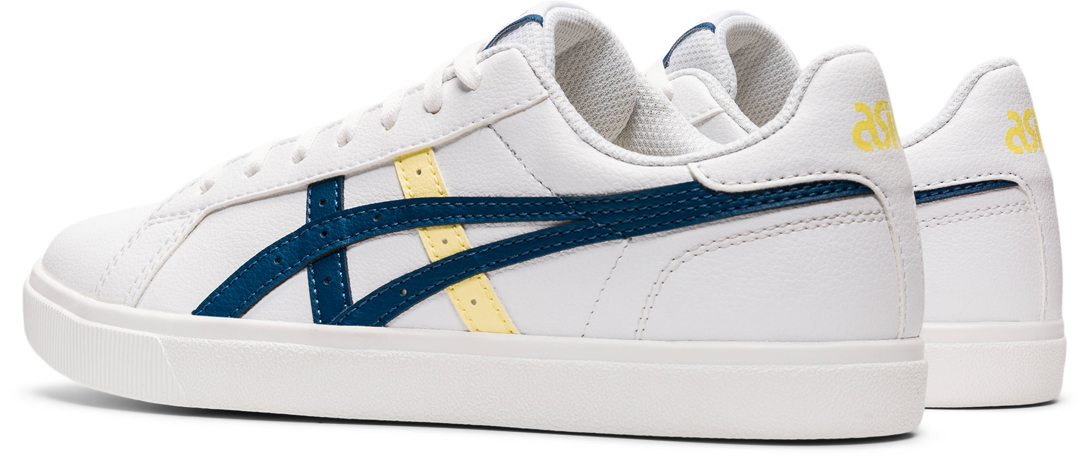 ASICS Tiger Classic CT sneakers wit/blauw/goud | wehkamp