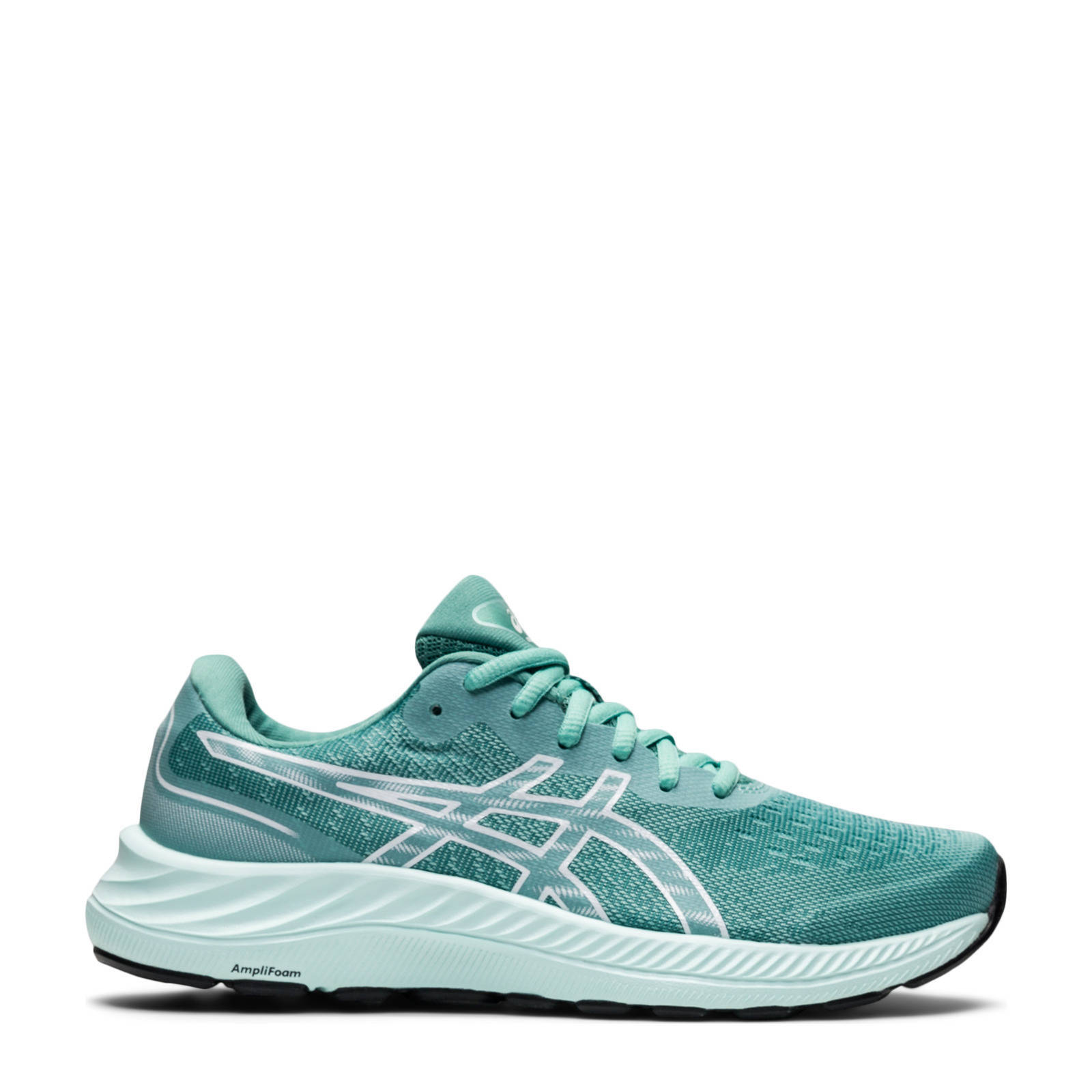 ASICS Gel-Excite 9 hardloopschoenen groen/wit | wehkamp