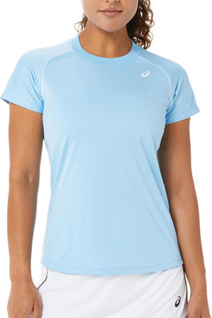 sport T-shirt Court lichtblauw