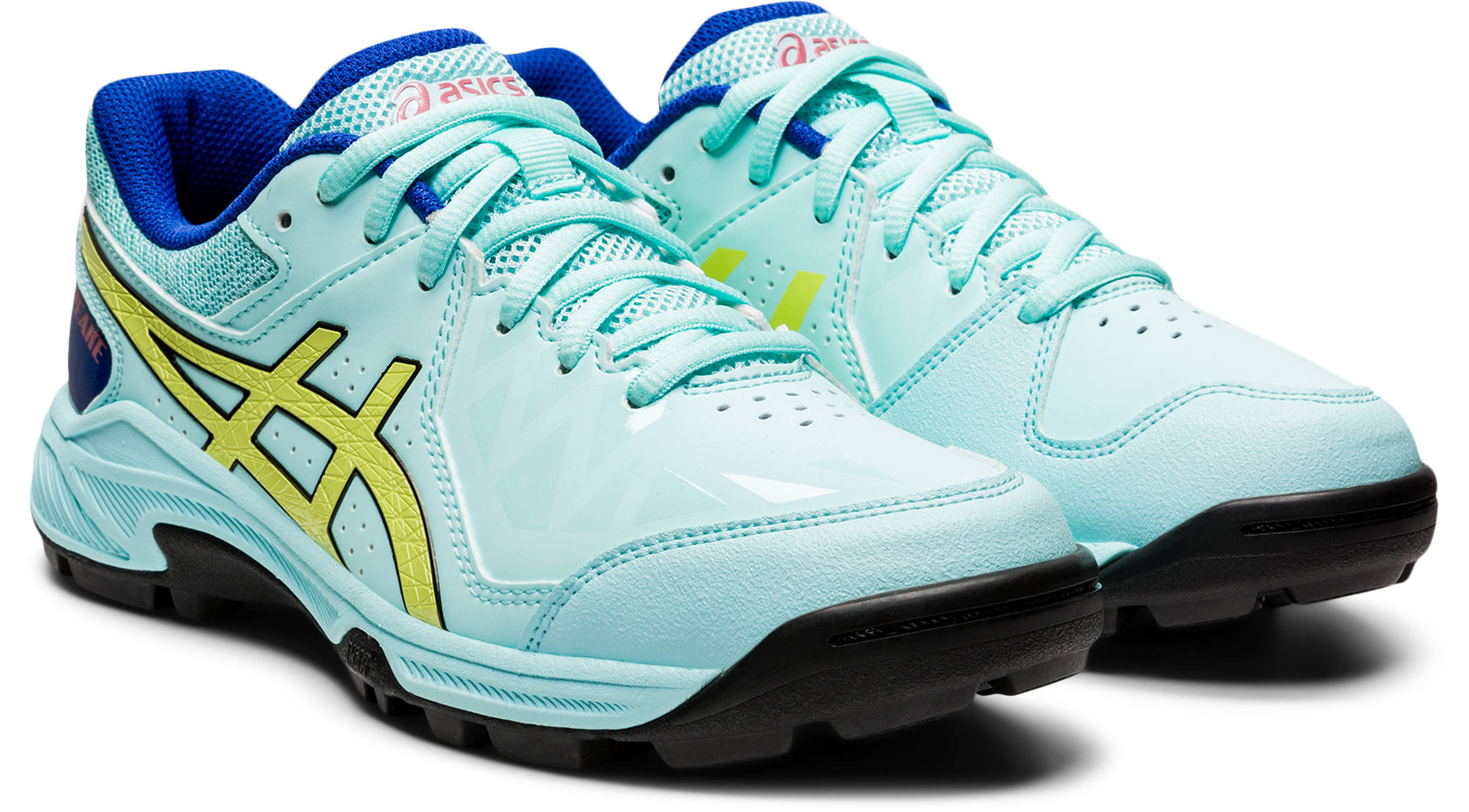 ASICS Gel-Peake GS hockeyschoenen lichtblauw/geel kids | wehkamp