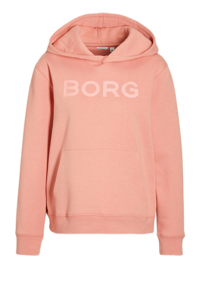 schoner Plantage zwanger Björn Borg sporthoodie BB Logo roze | wehkamp
