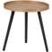 WOOOD Mesa Bijzettafel M - Hout - Naturel - 45x45x45