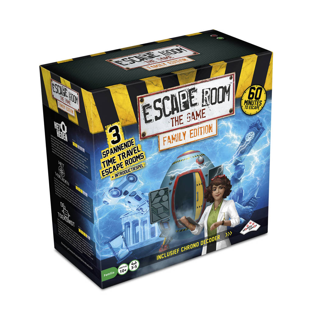 Identity Games Escape Room Time Travel bordspel, Meerkleurig