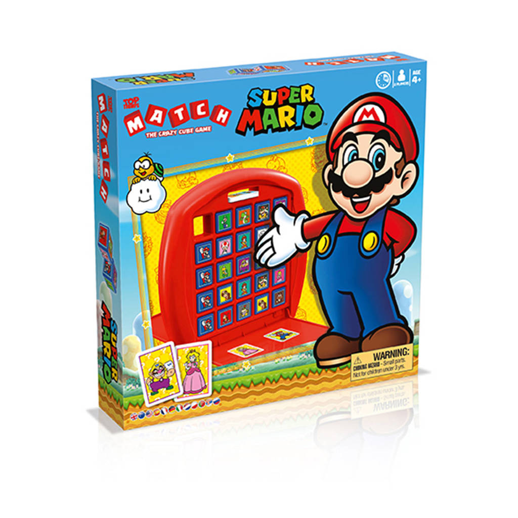 Identity Games Match 5 op een rij Mario bordspel