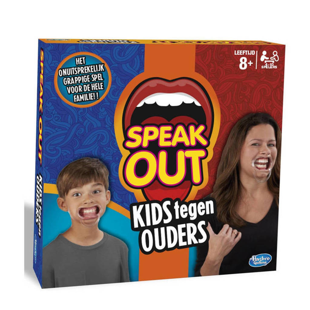 Hasbro Gaming Speak Out Kids Tegen Ouders bordspel