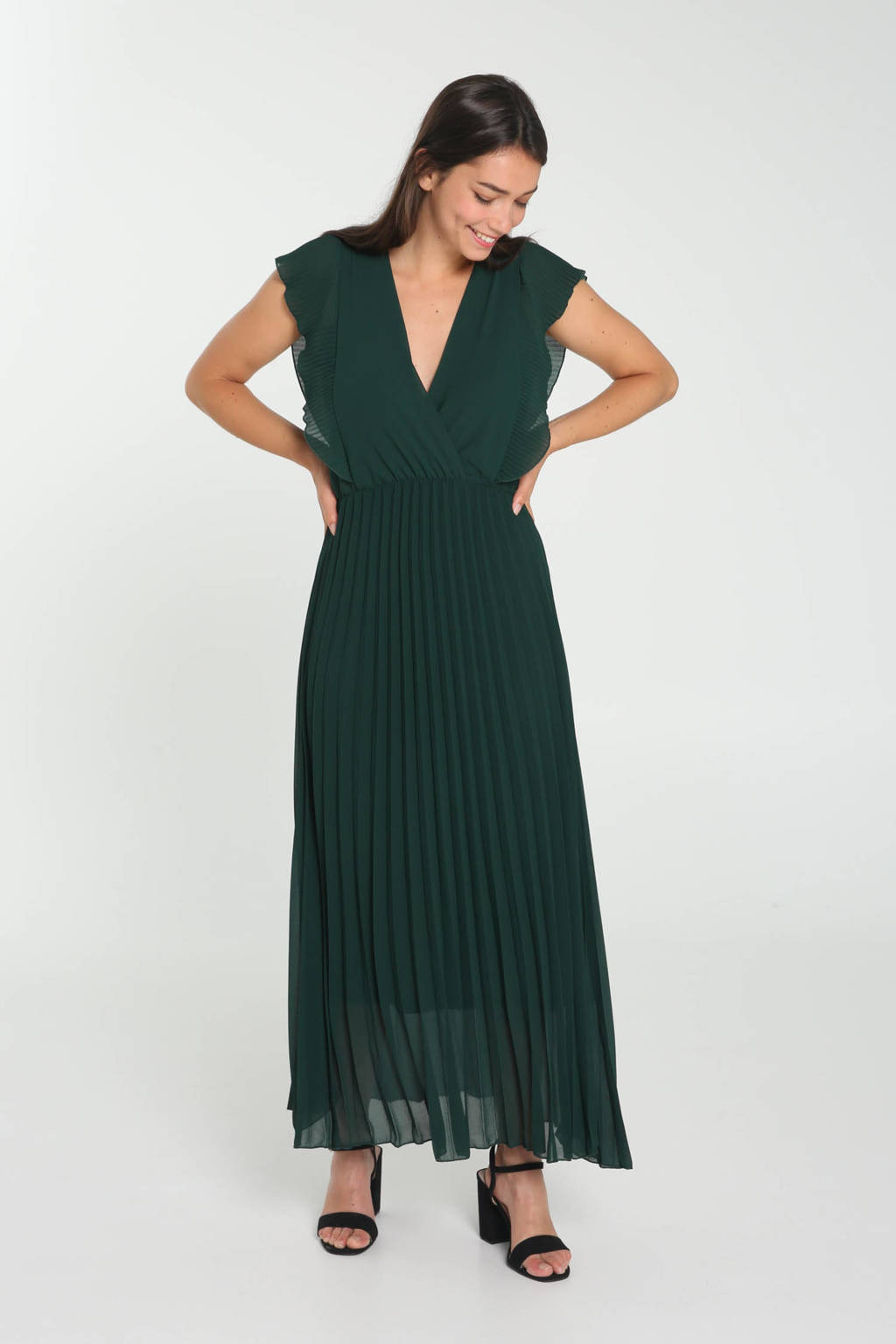 Kleedjes 2021 Cassis Kleedjes Cassis Semi-transparante Maxi Jurk