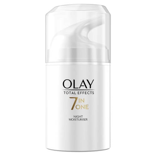Wehkamp Olay Total Effects - 7in1 Hydraterende Nachtcrème met Niacinamide - 50 ml aanbieding