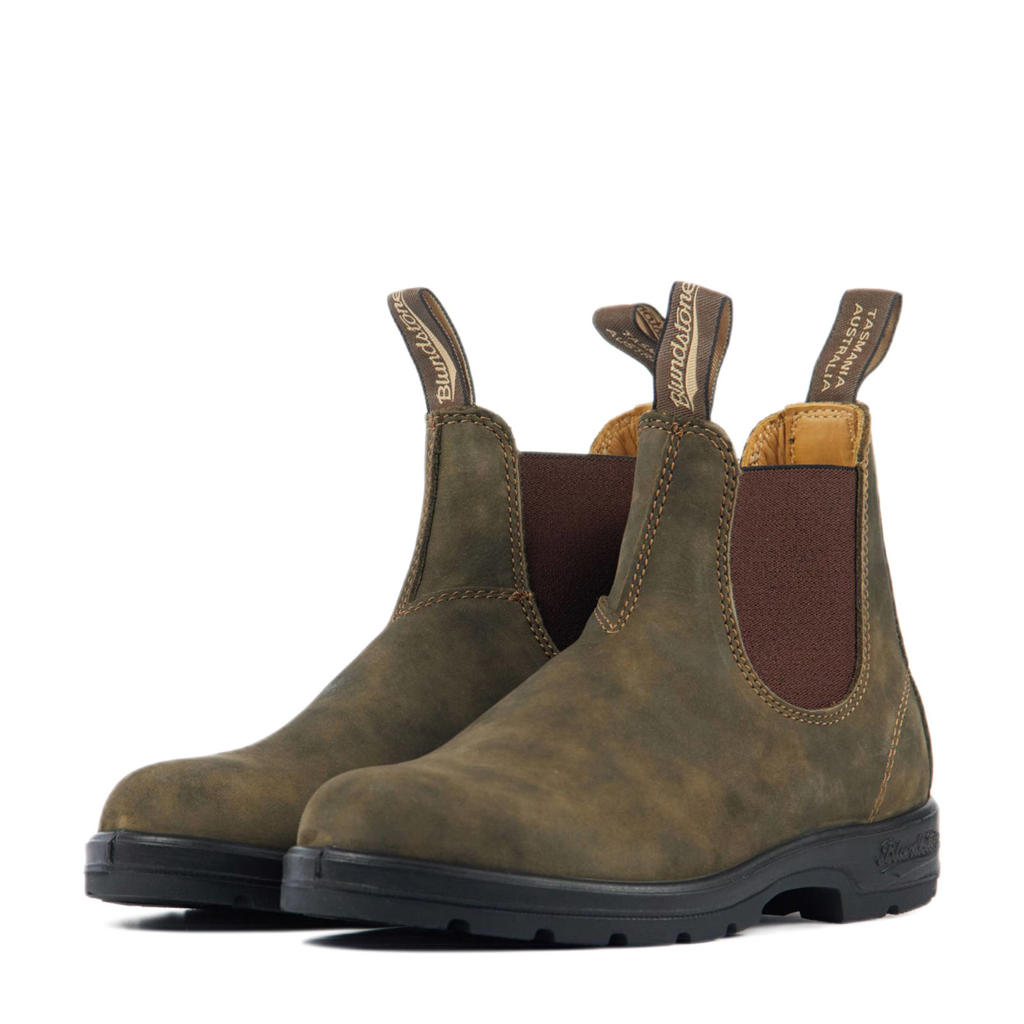 Blundstone Leather Lined Chelsea Boot - Rustic Brown 585, AUS Size 6.5, Comfort EVA Footbed, Thermo-Urethane Sole - View #10