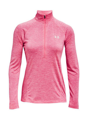 sport T-shirt roze melange