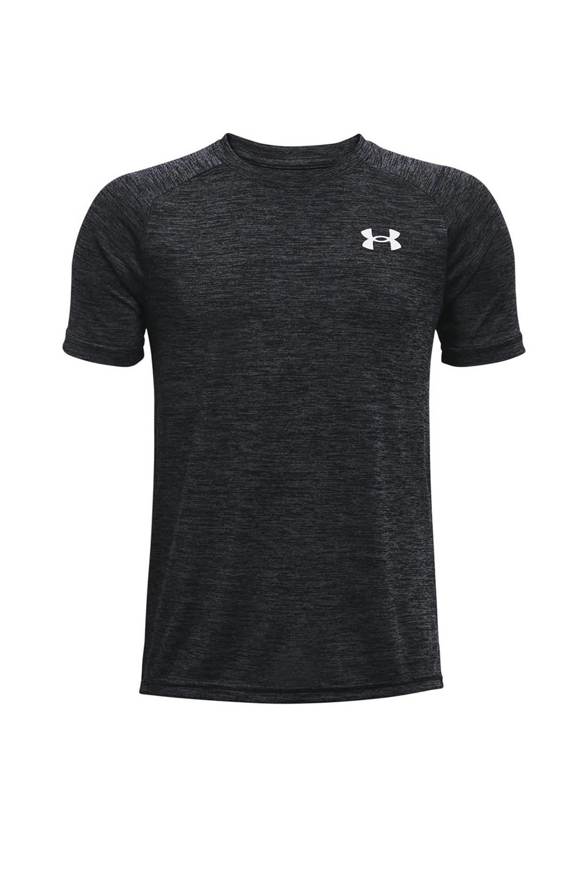 Under Armour sport Tshirt Tech 2.0 zwart wehkamp