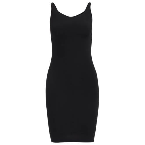 WE Fashion corrigerende jurk zwart afbeelding