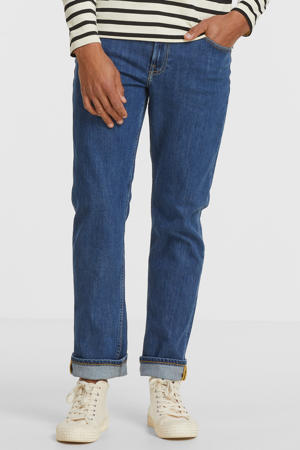 straight leg jeans Brooklyn mid stonewash