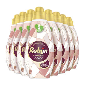 Wehkamp Robijn Klein & Krachtig Collections Color Rosé Chique vloeibaar wasmiddel - 8 x 19 wasbeurten - voordeelverpakking - 152... aanbieding