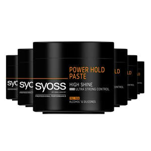 Men Power Hold Extreme Styling Paste - 6 x 150 ml - voordeelverpakking