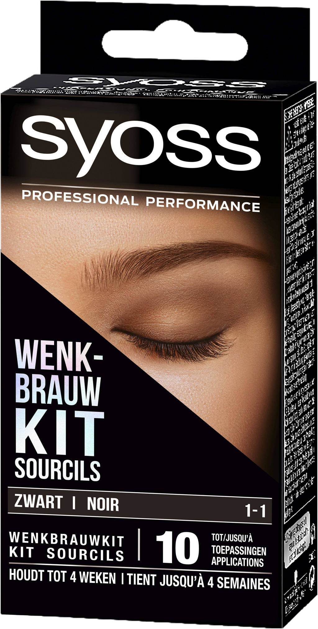 Syoss Wenkbrauwtint Zwart