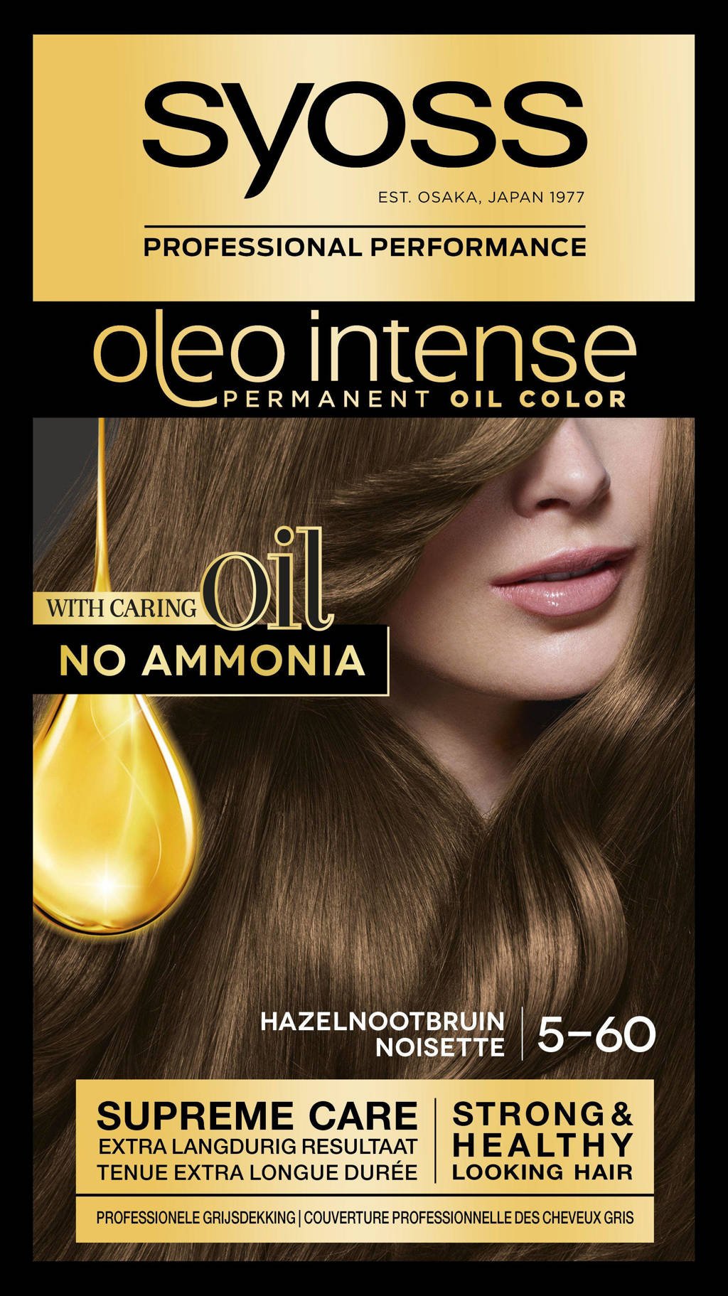 Syoss Oleo Intense 5-60 Hazelnootbruin
