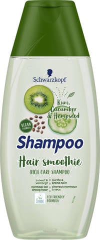 Schwarzkopf Hair Smoothie Cucumber, Kiwi & Hemp Seeds shampoo - 5 x 400 ml - voordeelverpakking