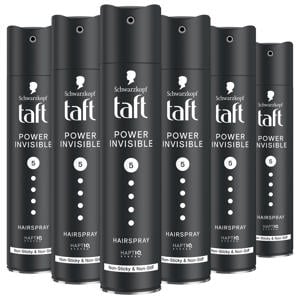 Power Invisible haarspray - voordeelverpakking - 6 x 250 ml