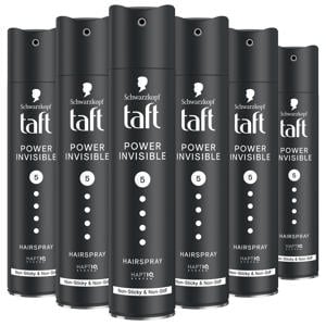 Power Invisible haarspray - voordeelverpakking - 6 x 250 ml