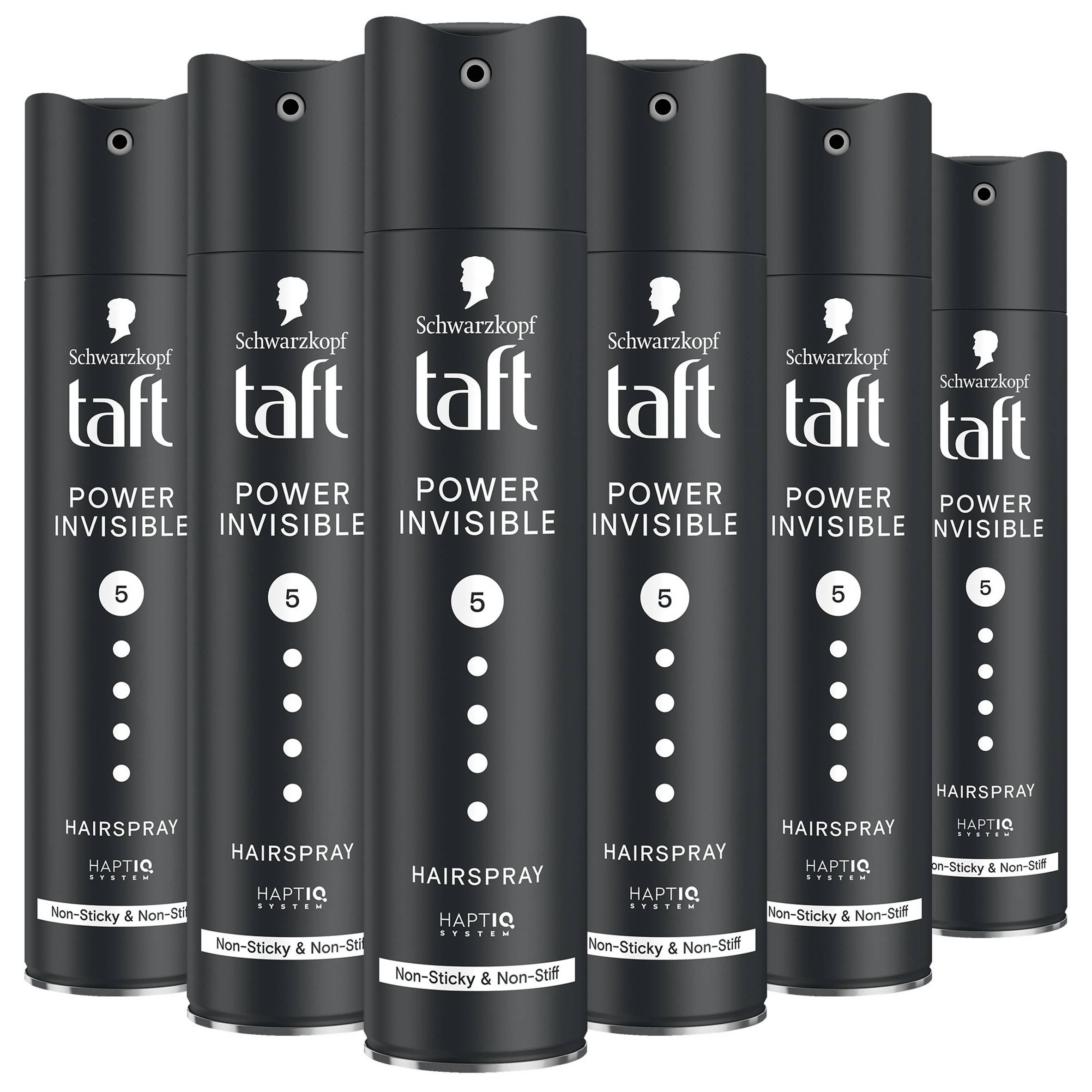 Schwarzkopf Taft Power Invisible Hairspray 6x 250 ml wehkamp