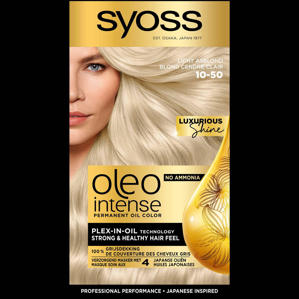 Syoss Oleo Intense 10-50 Licht Asblond