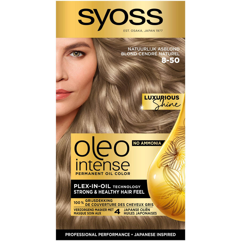 Syoss Oleo Intense 8-50 Natuurlijk Asblond