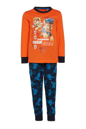   Paw Patrol pyjama van biologisch katoen oranje/blauw