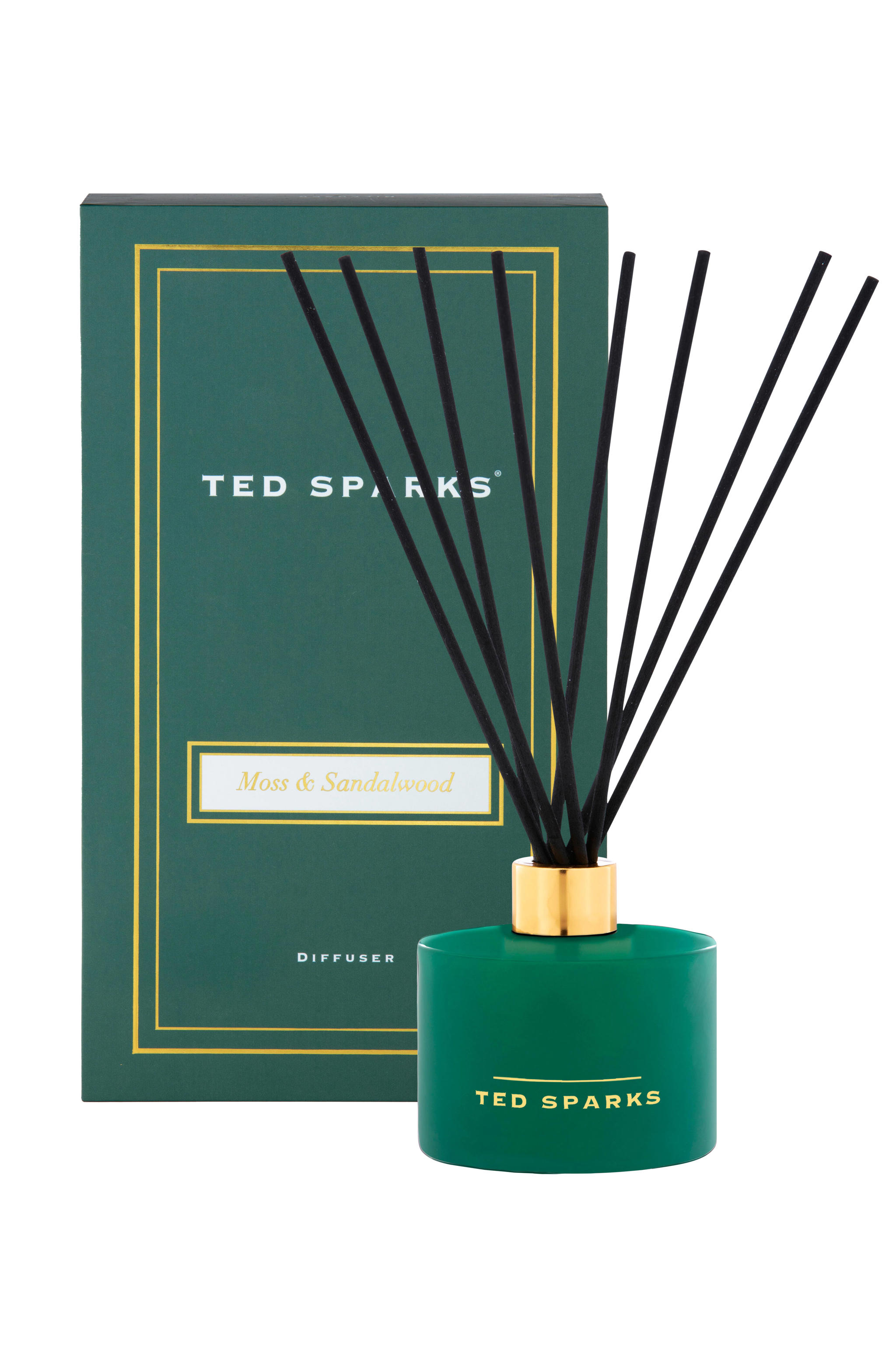 Geurkaars Ted Sparks Demi Vanilla & Cedarwood | Stijlvol in Huis