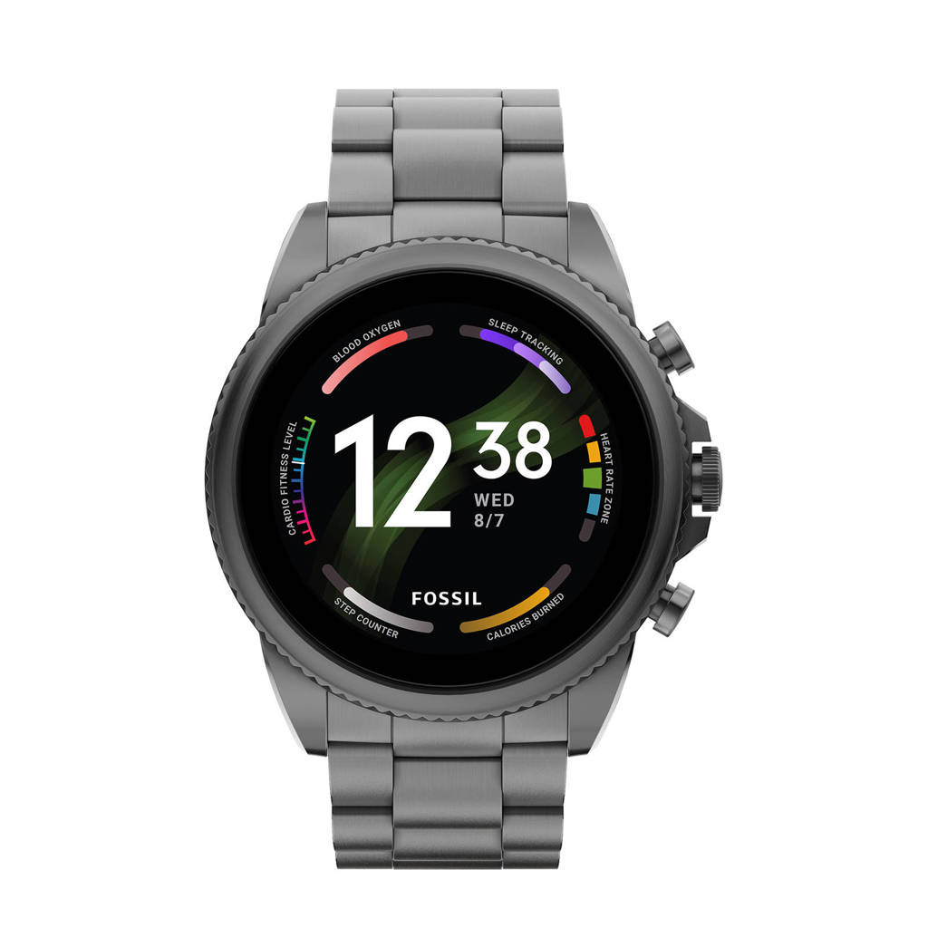 Fossil Gen 6 Display Smartwatch FTW4059 grijs, Grijs