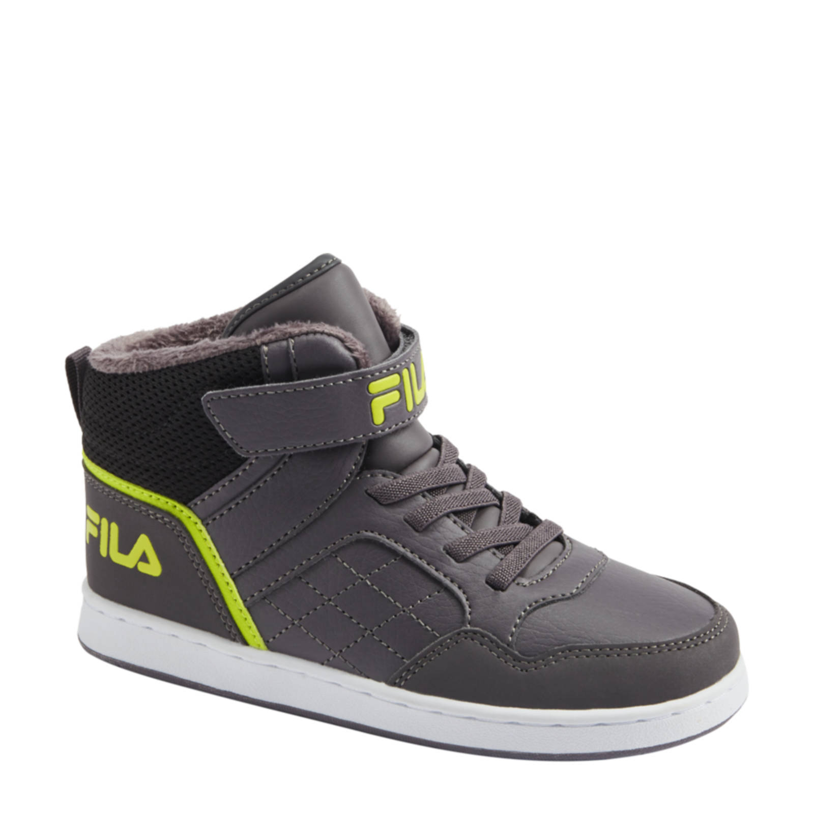 Fila hoge sneakers grijs | wehkamp