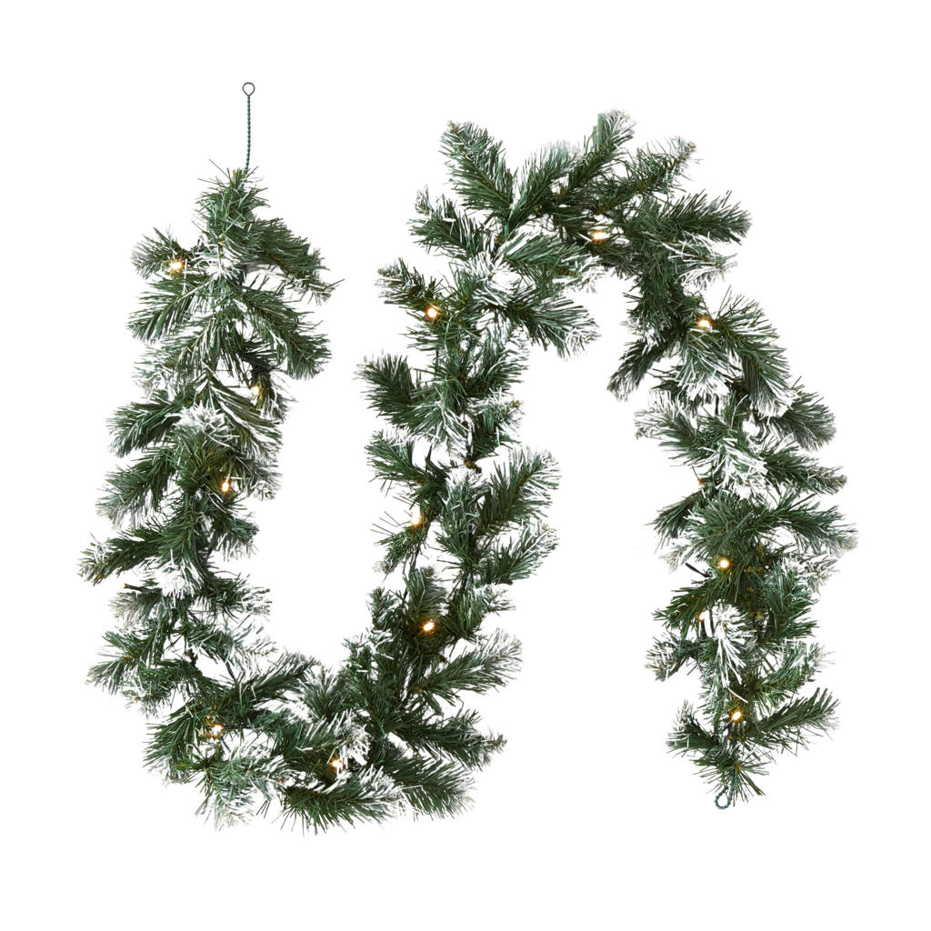 Black Box Trees verlichte kerst guirlande Norton (180 cm)