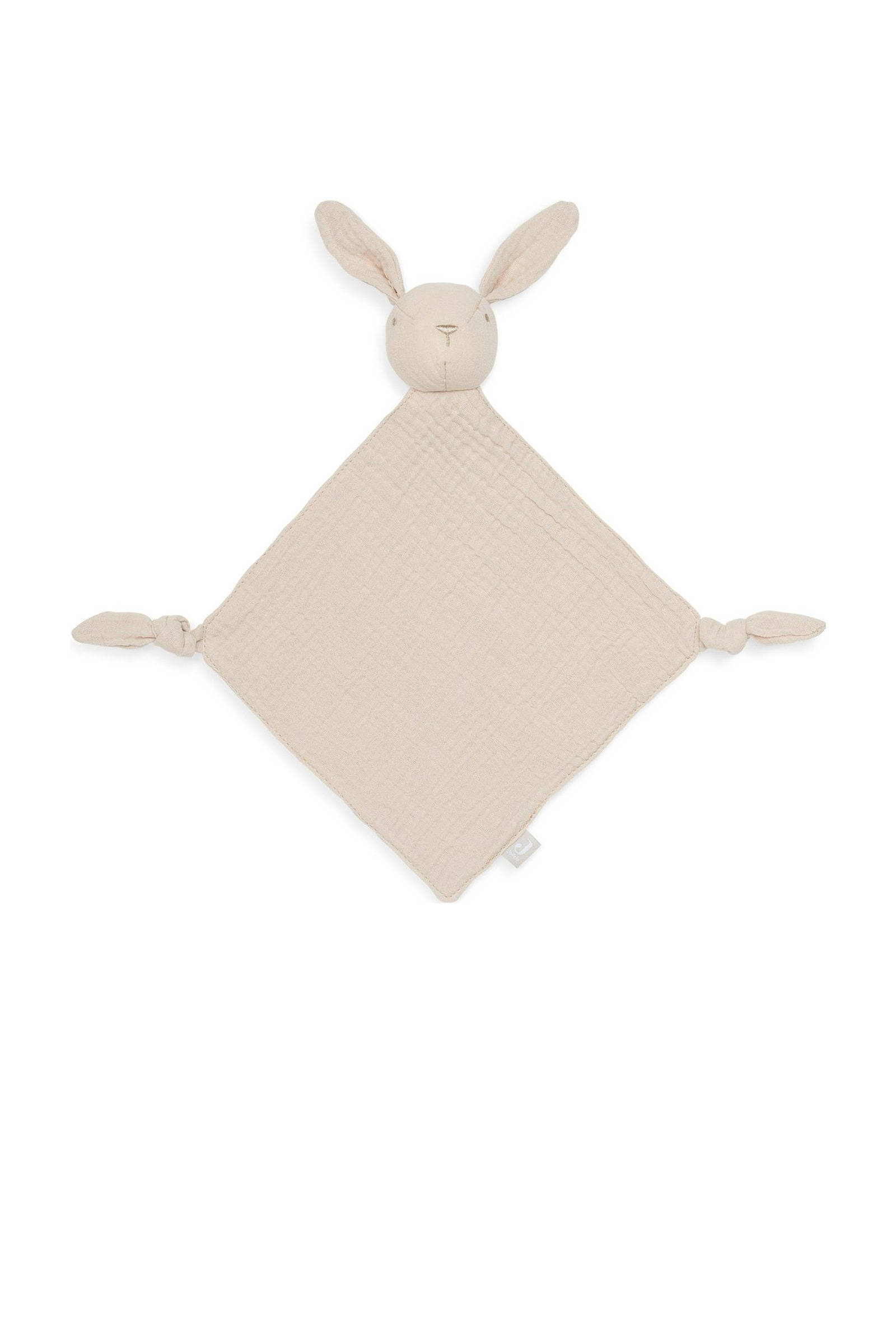 Jollein speendoekje bunny ears 40 cm nougat Beige | Speendoekje van