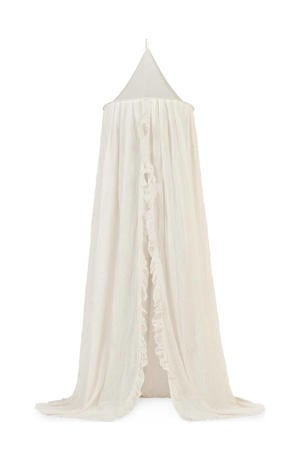 klamboe vintage 245cm ruffle ivory