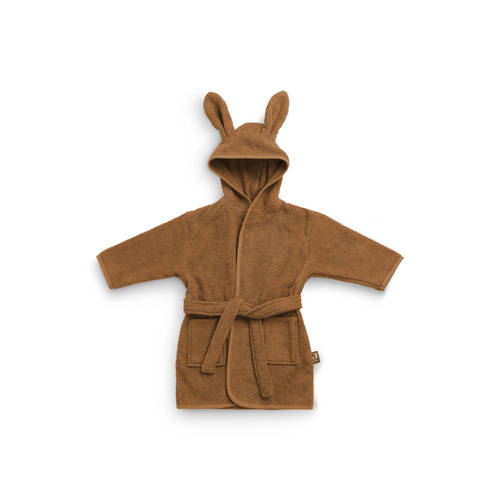 Jollein badjas 1-2 jaar caramel afbeelding