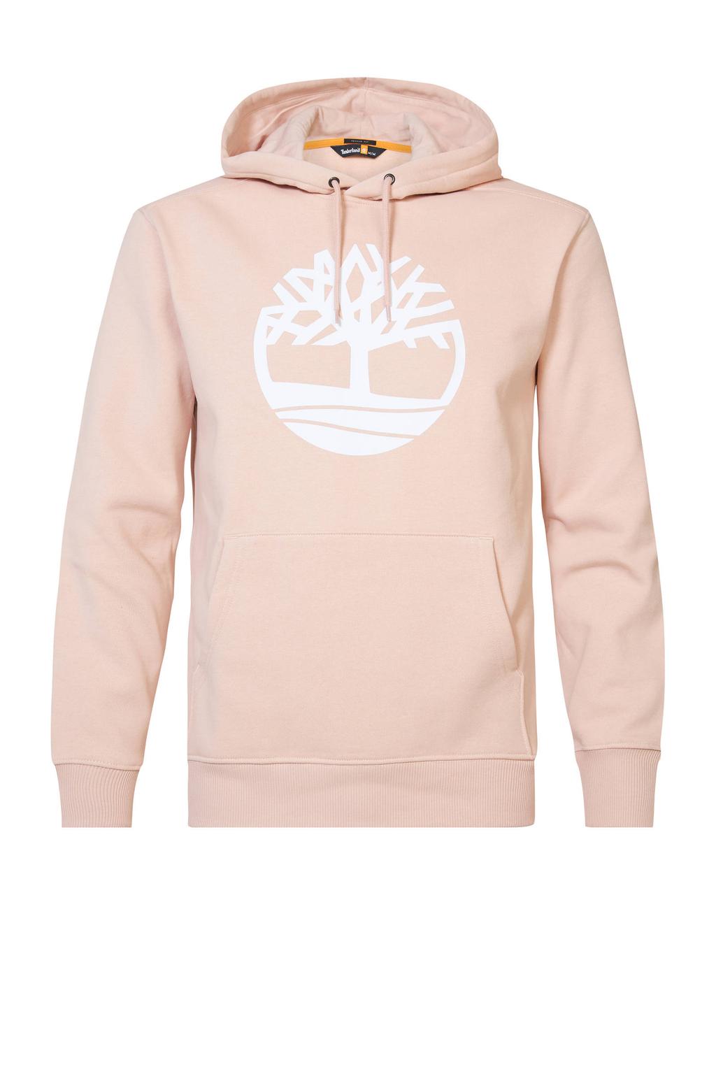 Timberland hoodie lichtroze