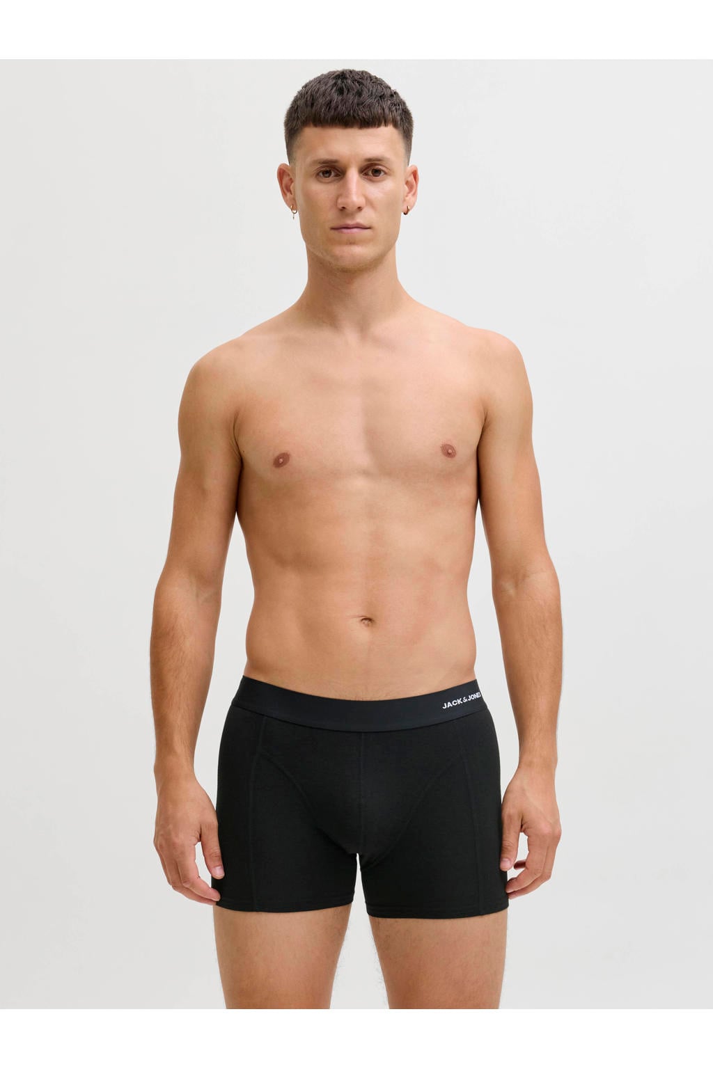 JACK & JONES boxershort JACBASIC met bamboe (set van 3)