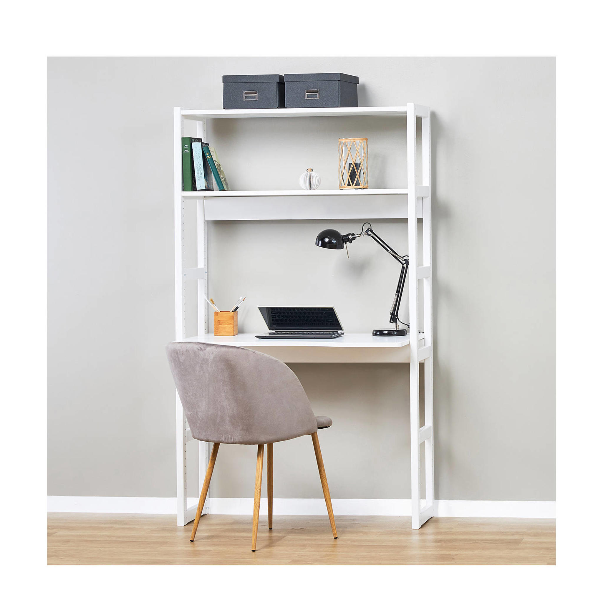 Hoppekids kinderbureau - opbergkast Storey (100 cm) - Afbeelding 2