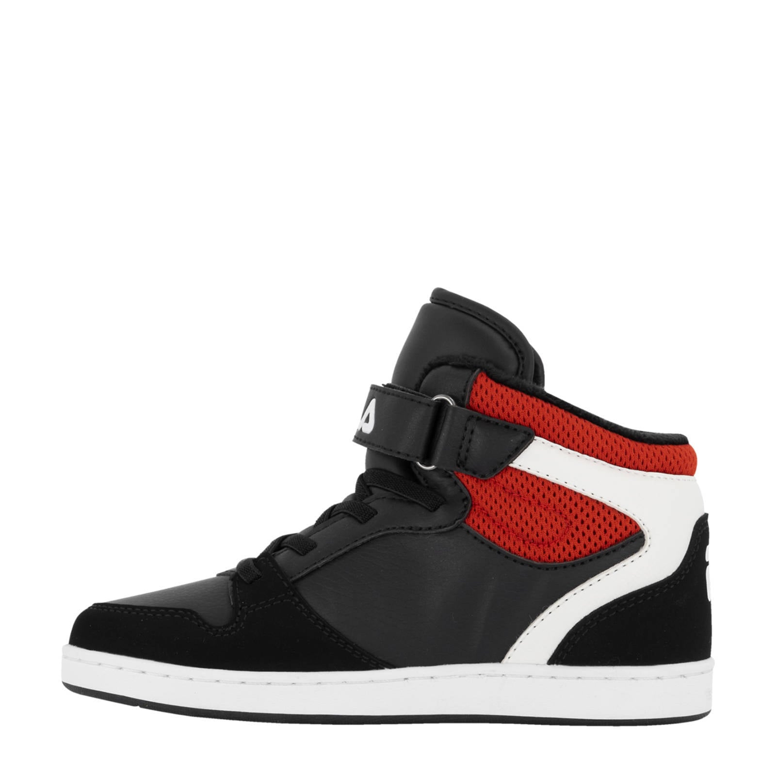 Fila hoge sneakers zwart/rood | wehkamp
