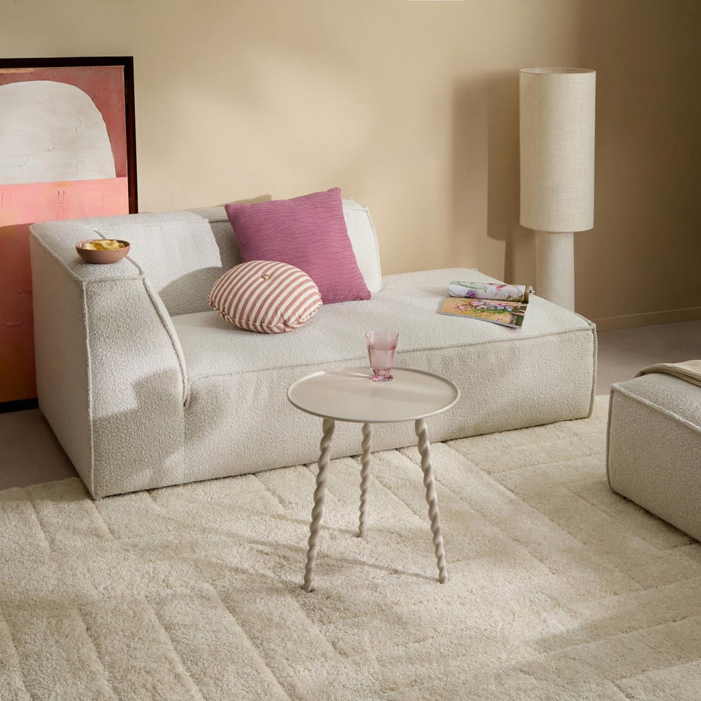 NOUS Living bouclé bank Newton - crème
