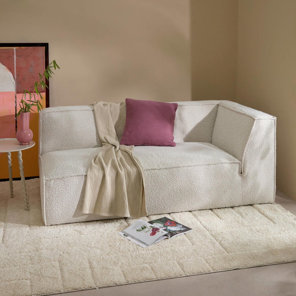 NOUS Living bouclé bank Newton - crème