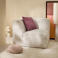 NOUS Living bouclé bank Newton - crème