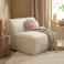 NOUS Living bouclé bank Newton - crème