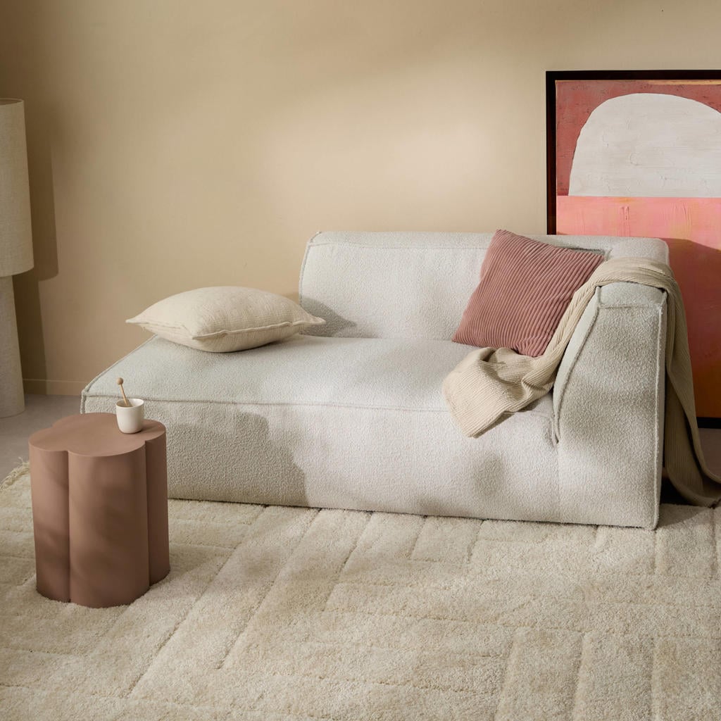 NOUS Living bouclé bank Newton - crème