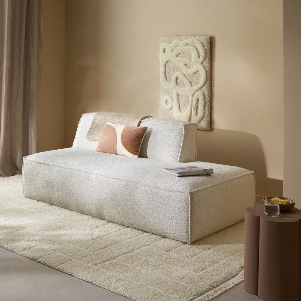 NOUS Living bouclé bank Newton - crème