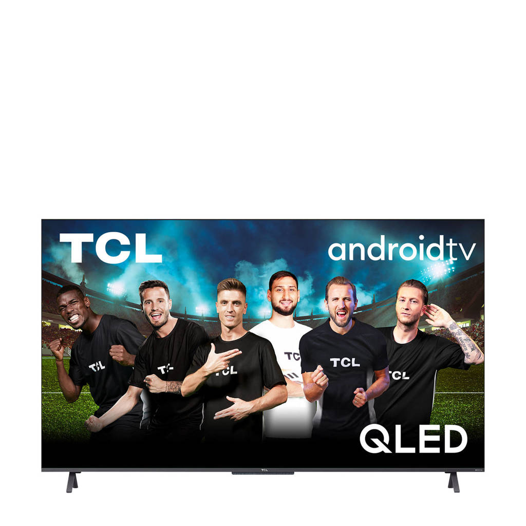 TCL 55C722 QLED 4K Ultra HD TV, Zwart