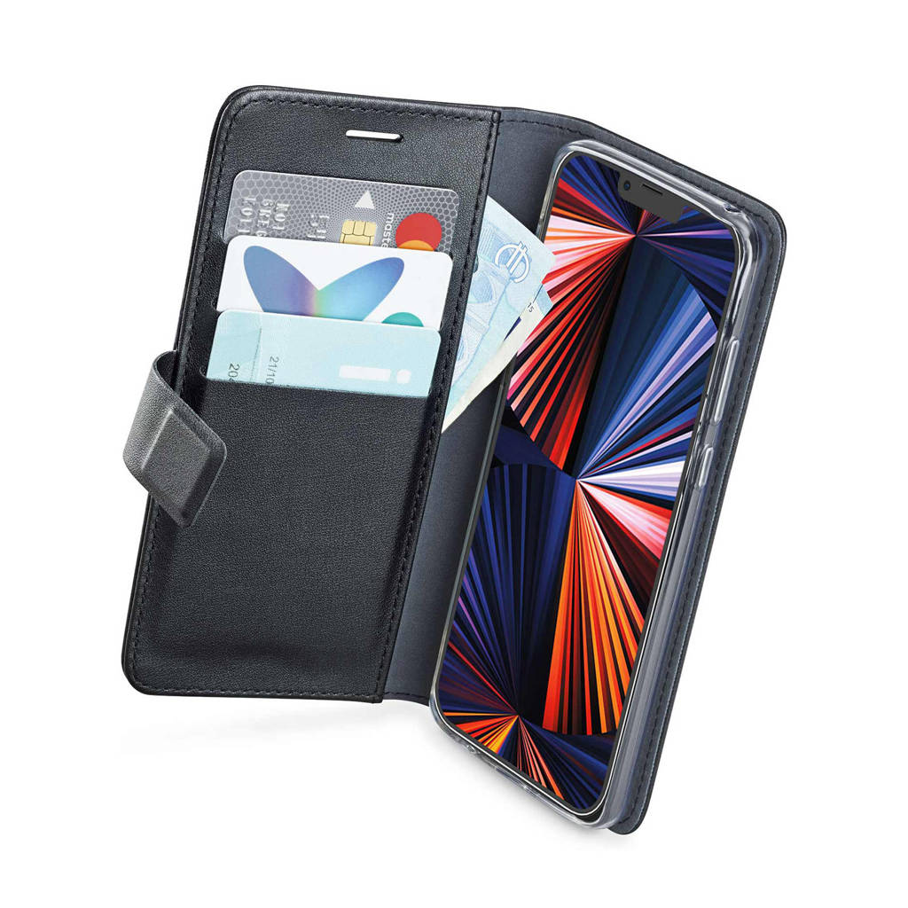 gesloten tumor Bedenk Azuri Apple iPhone 13 Pro Max telefoonhoesje Wallet case (Zwart) | wehkamp