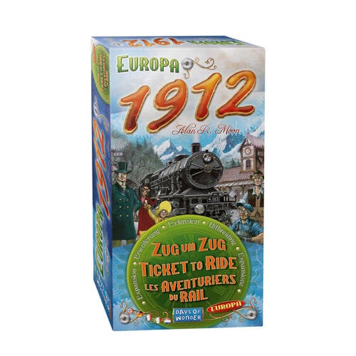 Ticket to Ride Europa 1912 - Uitbreiding - Bordspel