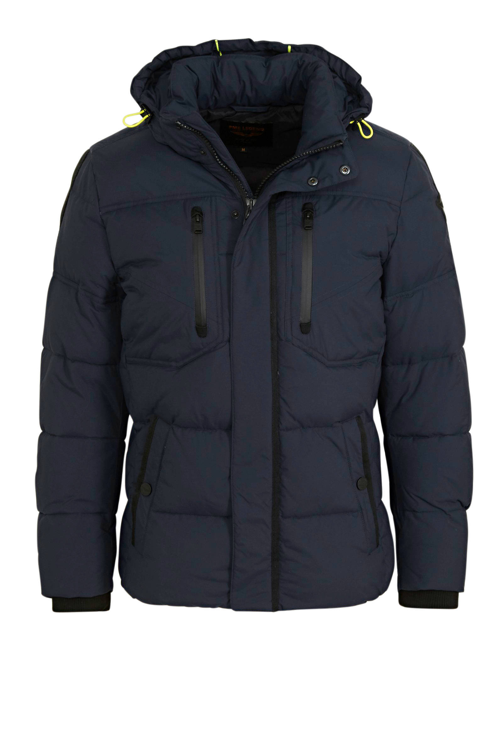 PME Legend winterjas Snowburst 4.0 donkerblauw | wehkamp